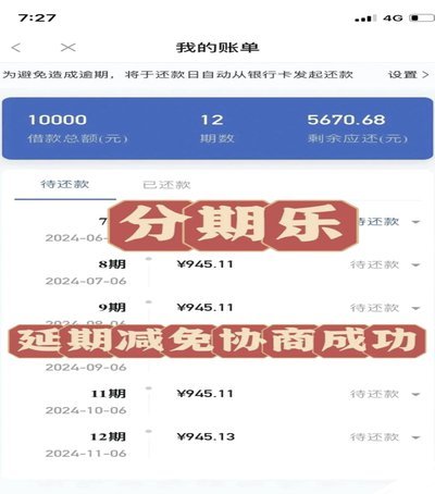 分期乐是合法的网贷平台吗